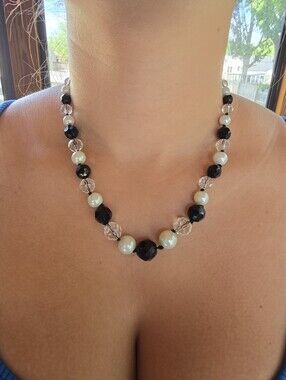 White House Black Market - Beaded Necklace